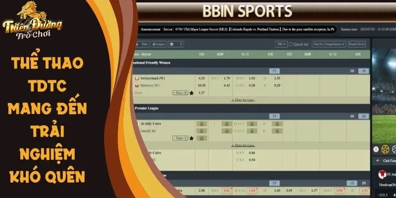 Ảnh người chơi trải nghiệm Thể thao tdtc tại nhà