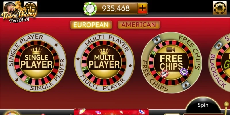 Trải nghiệm người chơi đăng nhập và thực hành Roulette 3D.